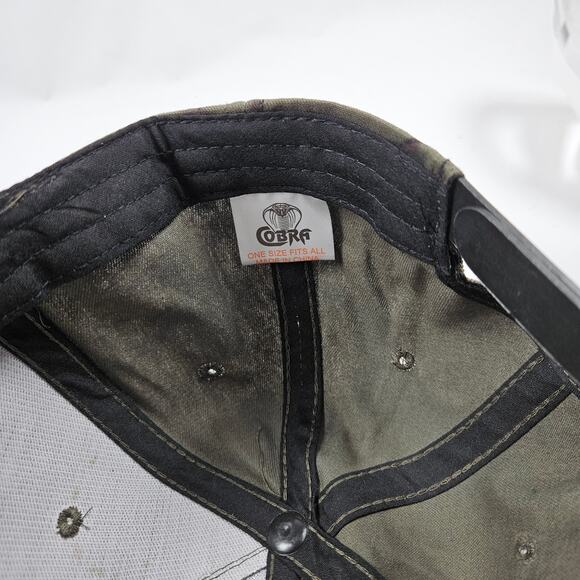 Cobra Camouflage "Pete Sessions" Snapback Cap, Size Adjustable - Picture 4 of 4